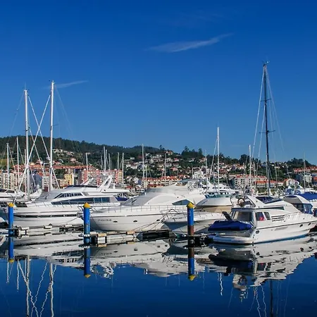 Apartamento Centro Sanxenxo Con Parking Gratis Exterior foto